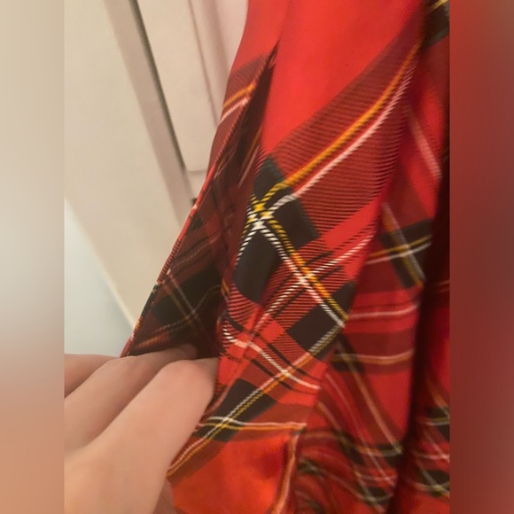 NWT plaid bow maxi skirt - Picture 4 of 7